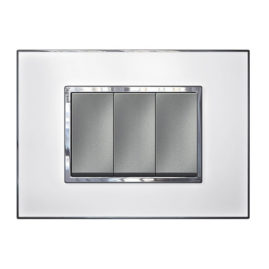 Interruptor Arteor Placa Mirror White - Casa Roberto